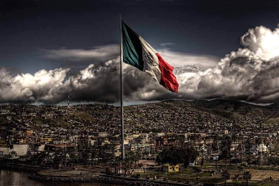 Mudanzas a México Bandera